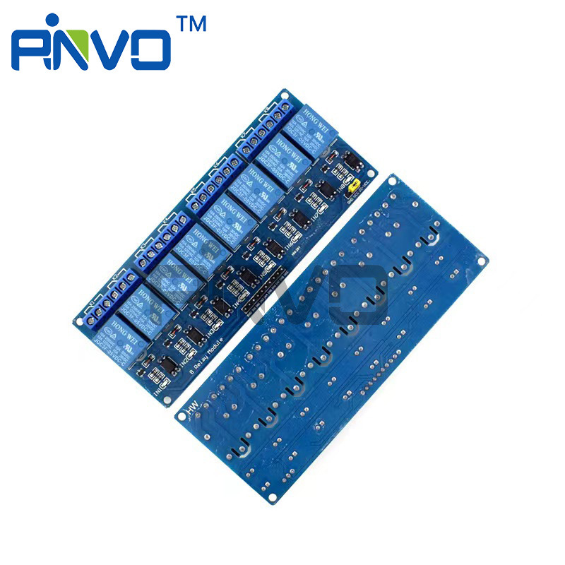 带光耦 8路继电器模块、继电器控制板、带指示灯 PLC继电器 DC5V
