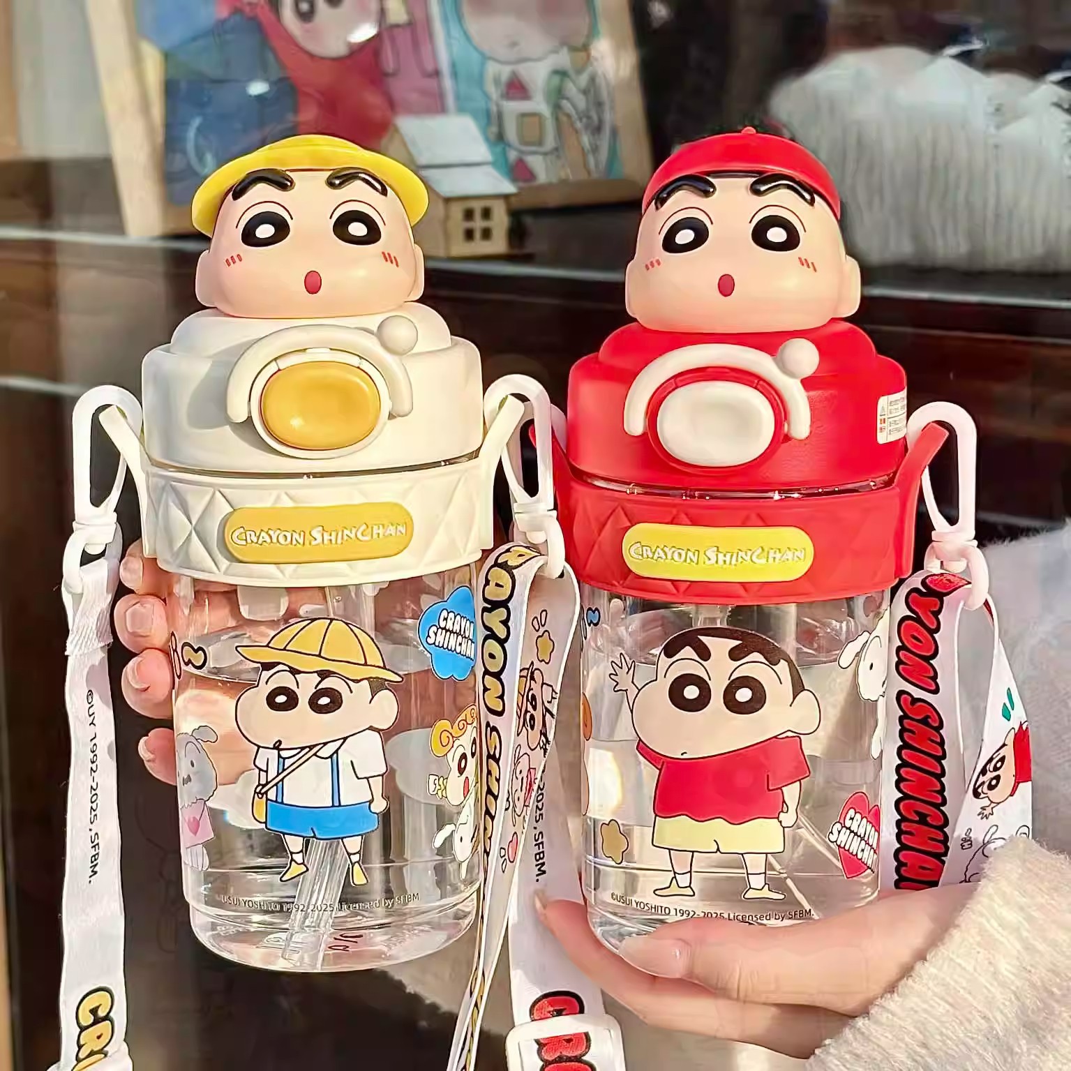 Nuevo tipo de taza de paja para niños de crayón de gran capacidad para estudiantes para ir a la escuela tetera de agua especial resistente a altas temperaturas y taza de agua de transporte inclinada