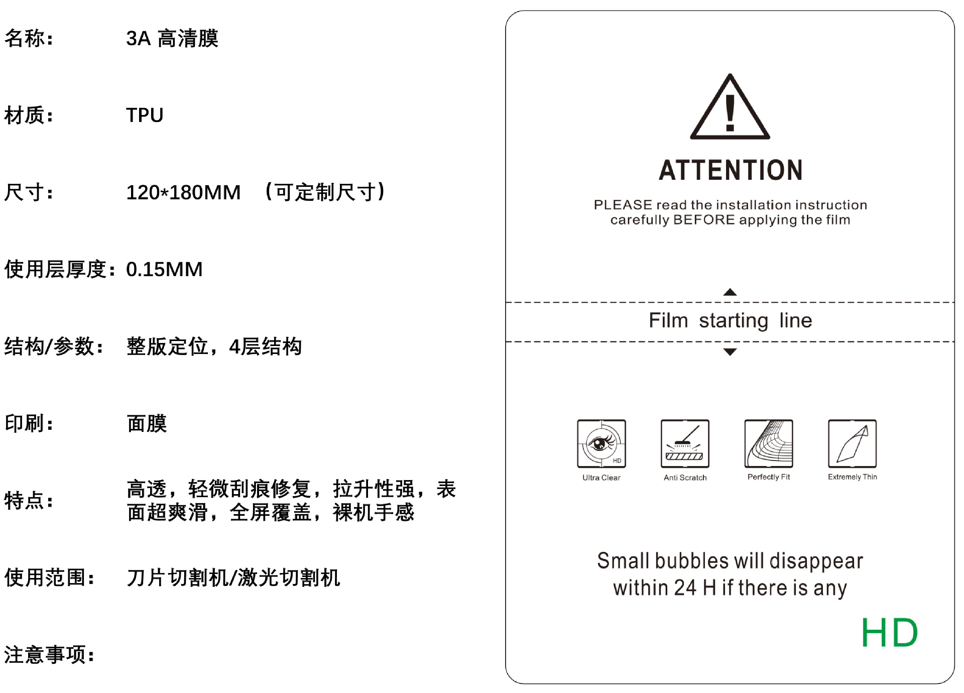 (3A) TPU HD