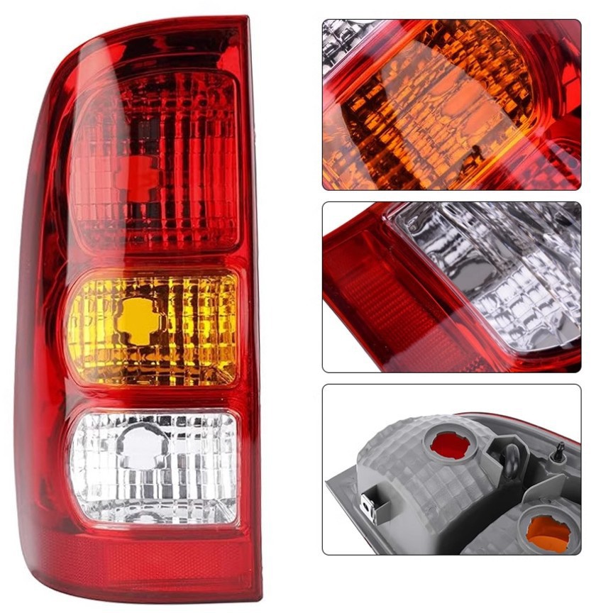 Aplicable a Toyota 05 - 11 pickup VIGO Hercules trasera luz de marcha atrás izquierda y derecha cubierta de luz de freno