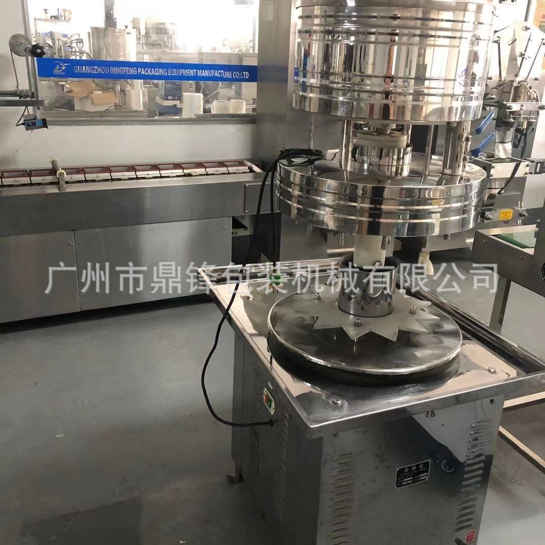广州鼎锋厂家供旋转式液体灌装机,酱油灌装机（电动直流）