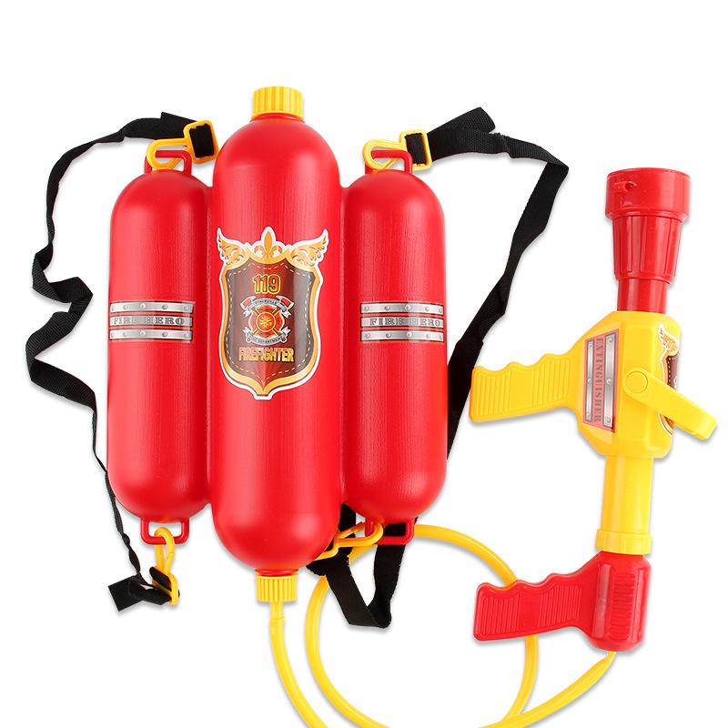 소방 물총 (노란색 총/영문 카드 헤더) 375.8g, 부피 무게 1.02