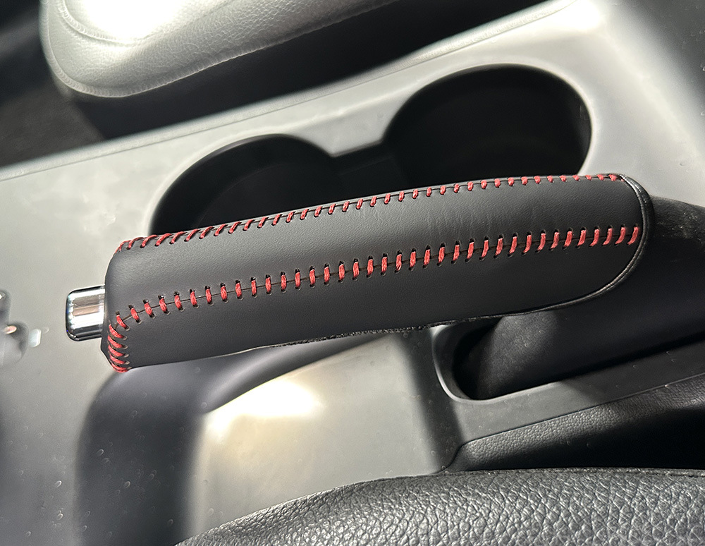 Cross-border, suitable for 2010-2017 Hyundai IX35 car gear shift knob cover, handbrake cover, gear shift cover, and gear lever protective cover