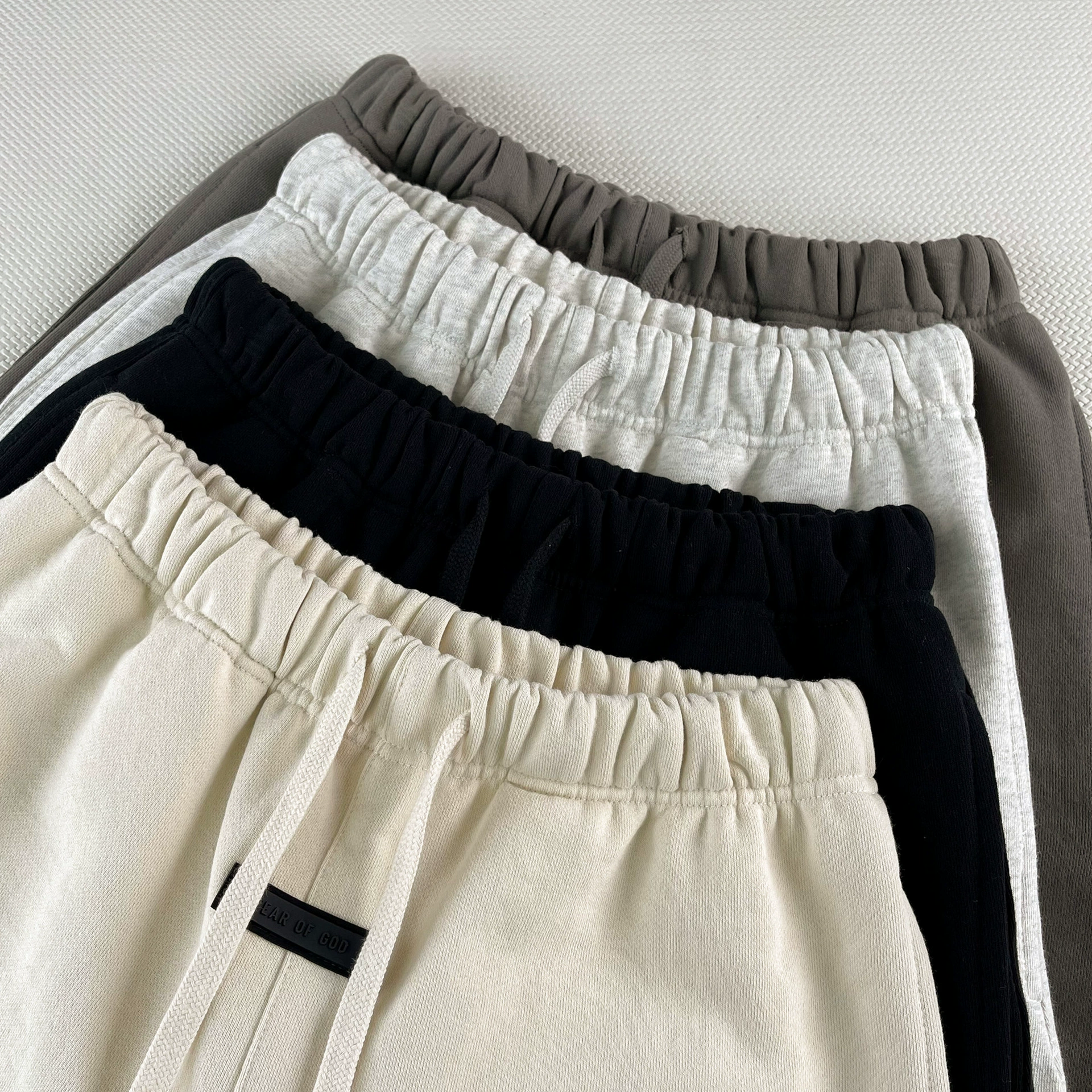 Повседневные шорты Fear of God Season 8 Main Line Three Bar из хлопка, высокий посадка Takama, уличный свободный крой, унисекс, летняя модель I
