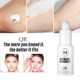 QIC Qi nicai temperature-changing skin color Foundation liquid natural clothing stickers brightening fixed makeup concealer color-changing BB cream North American makeup