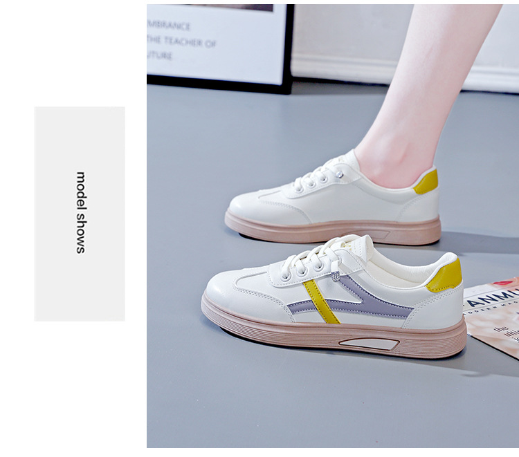 Kleine Witte Schoenen Dames S Lente Nieuwe Sport Koreaanse Versie Alle Match Student Platte Casual D_voghion.com