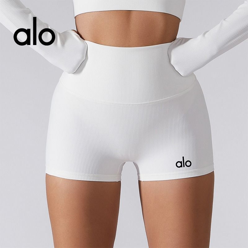 Alo Summer 2025 Women's Yoga Shorts Pilates Usa Style Cycling Sports Fitness