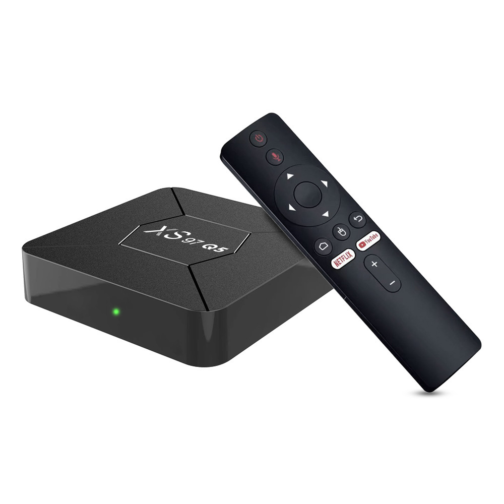 Q5 Cross Border ATV Voice TV Box 4K HD Android Set Top Box Dual WIFI Bluetooth 2 8 Network Player