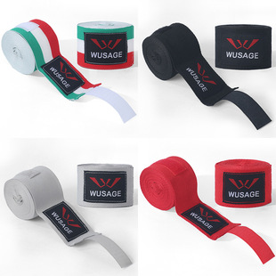 3 m Boxing Wrapping Hand Strap Sanda Muay Thai Cotton Elastic Tie Hand Strap 5 m Adult Fighter Strap Hand Guard Cloth Bandage