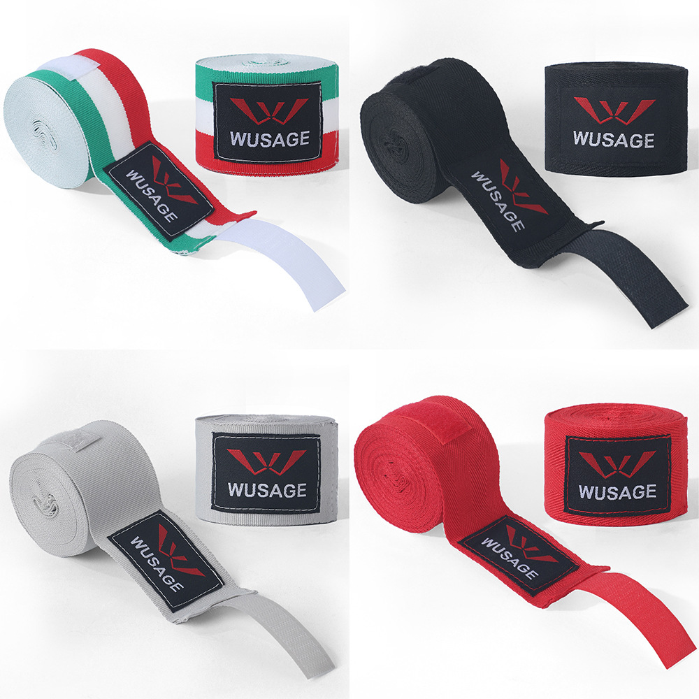 3米拳击缠手带散打泰拳棉弹力绑手带5米成人搏击手绑带护手布绷带