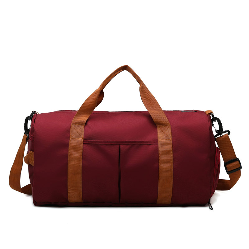 Bolsa de fitness, bolsa de yoga con separación de ropa seca y húmeda para mujer, bolsa de entrenamiento deportivo, bolsa de viaje de negocios, bolsa de equipaje de gran capacidad para hombre