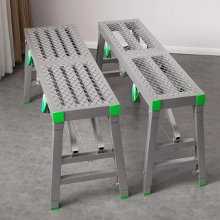 Folding Adjustable Thickened Plastering Construction Site Renovation Stirrup Scaffold Manufacturer Direct Sales Platform Stool