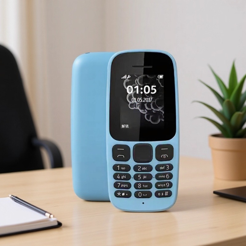 Cross-Border Mobile Phone 105-2017 Elderly Feature Phone English Mobile Phone Official Mobile Phone Mobile Phone