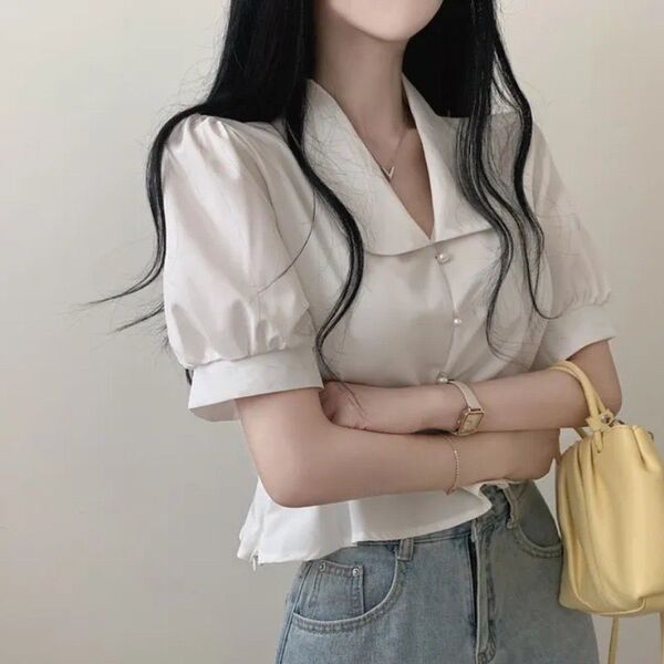 Summer retro elegant sophisticated doll