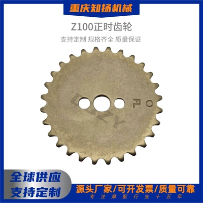 Z100 Small Chain Timing Gear Timing Sprocket Motorcycle Engine Parts Cross-Border Hot Selling (Motorcycle engine and accessories)