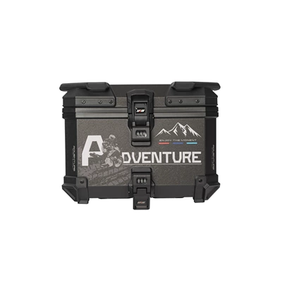 45L motorcycle ABS plastic tail: Motorcycle trunk - 45l02-model-password-lock-abs-trunkenjoy-the-moment