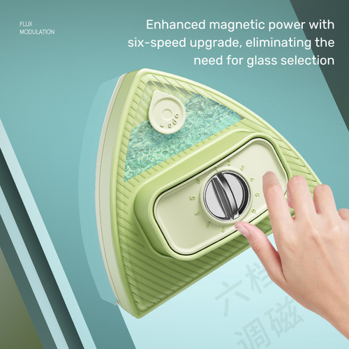 Cross-border glass double-sided magnetic glass cleaning gadget home multi-functional thick double-layer wiper glass cleaner