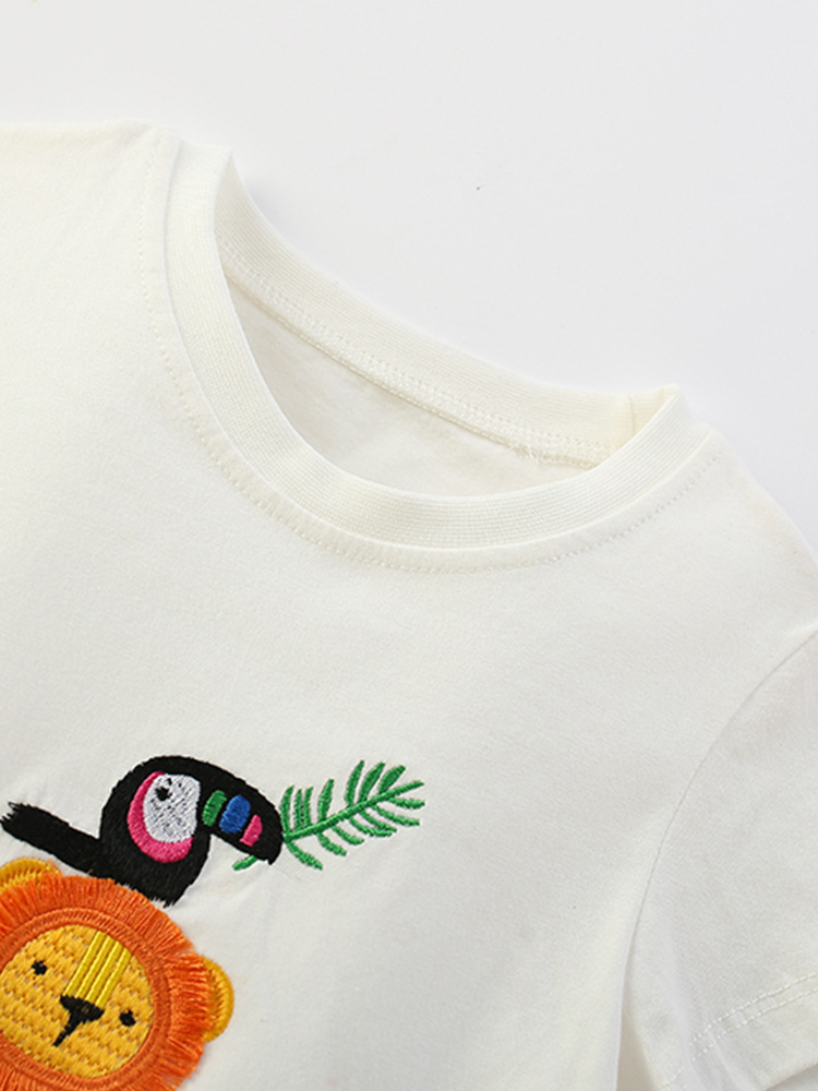 Traje de niño malwee transfronterizo verano nuevo traje de dos piezas casual de manga corta con cuello redondo para niños europeos y americanos
