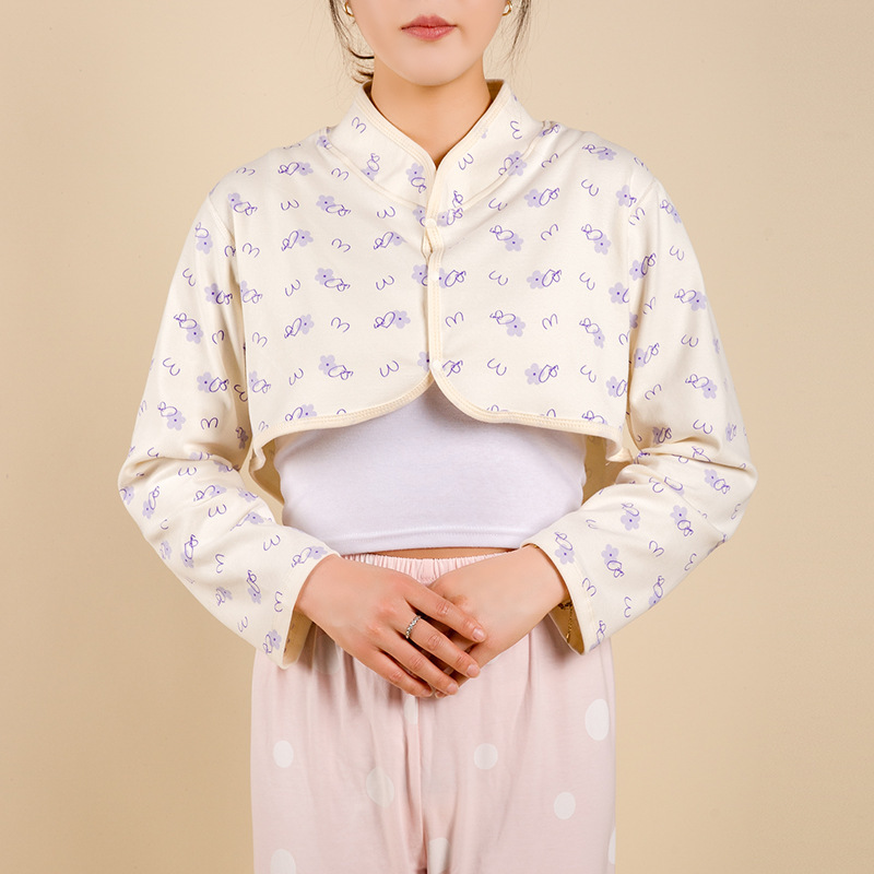 妊婦用暖かい産後ショール、肩を保護する小さなコート、産後冷え対策、エアコン付きの部屋、拡張マント、頚椎保護ベスト|undefined