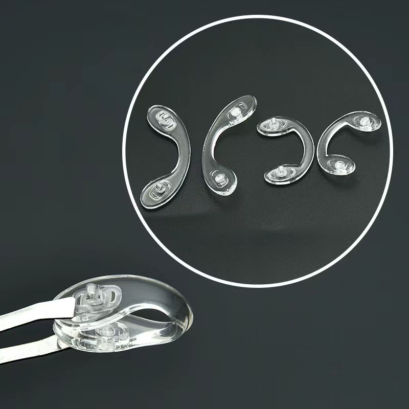 Аксессуары для очков Аксессуары для очков Аксессуары для носа U-образный носовый поднос с силиконовым подстилкой Детские очки