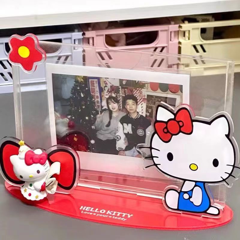 Little Red Book 5 Inch Cute HelloKitty Acrylic Ornaments Vertical Photo Frame Desktop Ornaments Little Red Book 5 Inch Cute HelloKitty Acrylic Ornaments Vertical Photo Frame Desktop Ornaments