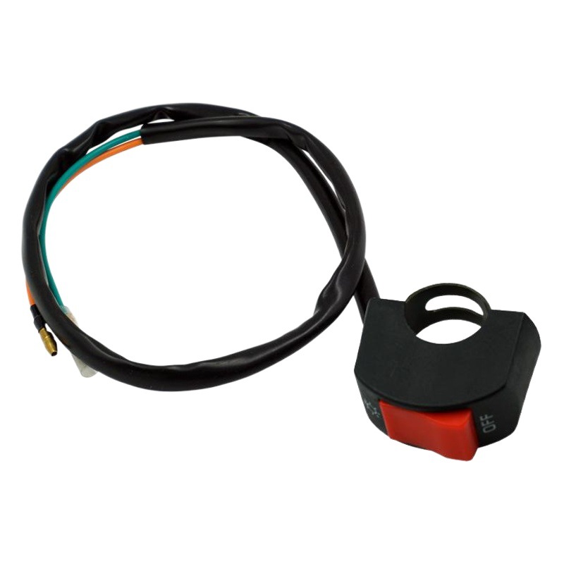 Accesorios de la motocicleta vehículo todoterreno modificado LED faro apagado función de apagado doble interruptor de flash 22mm manillar grifo