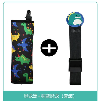 adjustment retainer anti-strangulation neck, Other Automotive Safety Supplies - shoulder-strap-dinosaur-black-seat-belt-feather-blue-dinosaur