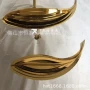 小品空间金属镜面雕塑