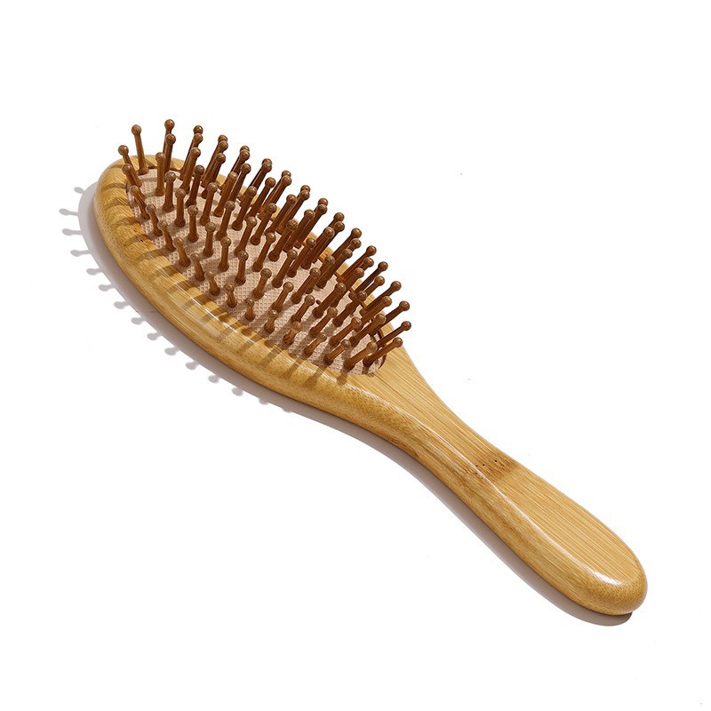 Bambú ovalado de piel marrón