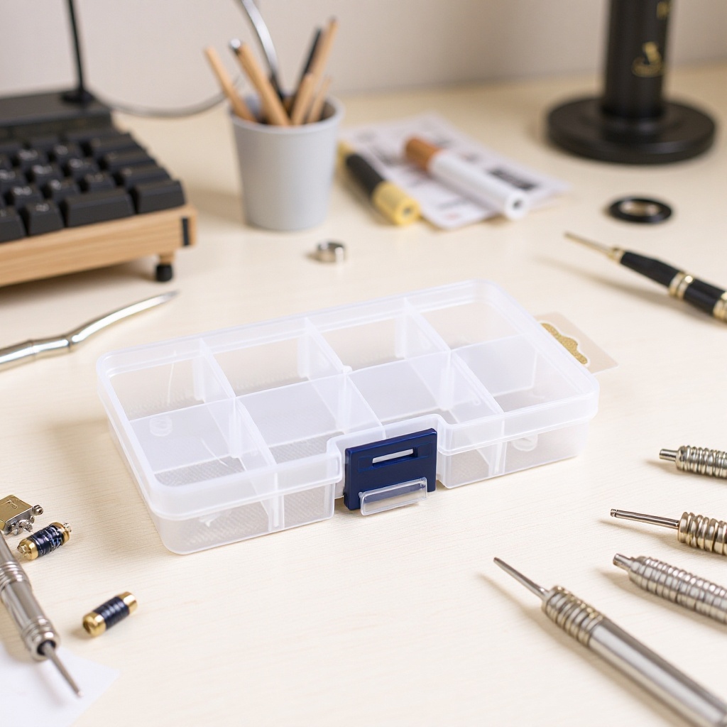 小8格可拆pp零件工具渔具包装塑胶盒收纳盒盒储物密封跨境热销