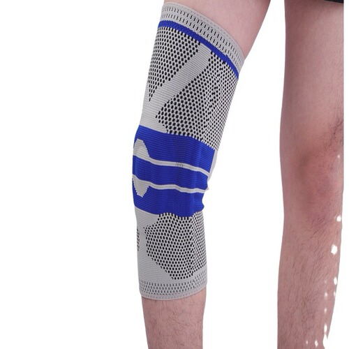 Protective knee pads for sports, dance, fitness, silicone knee pads with anti-slip and warm features, suitable for men and women, cycling, basketball, hiking, knit knee pads, wholesale