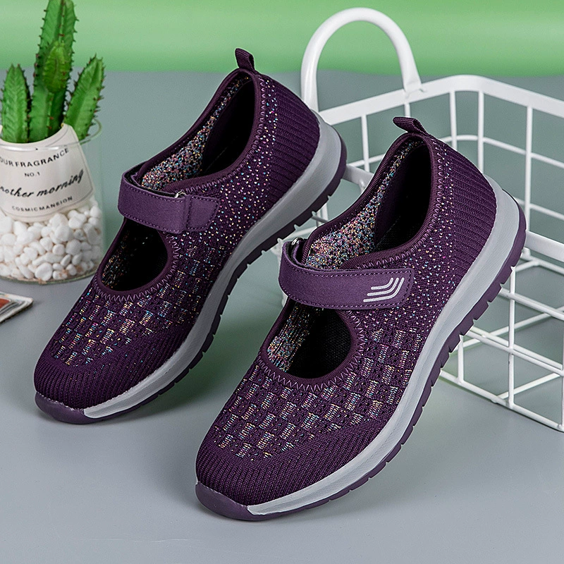 Sports shoes, walking shoes for mother, low footwear, for middle age
