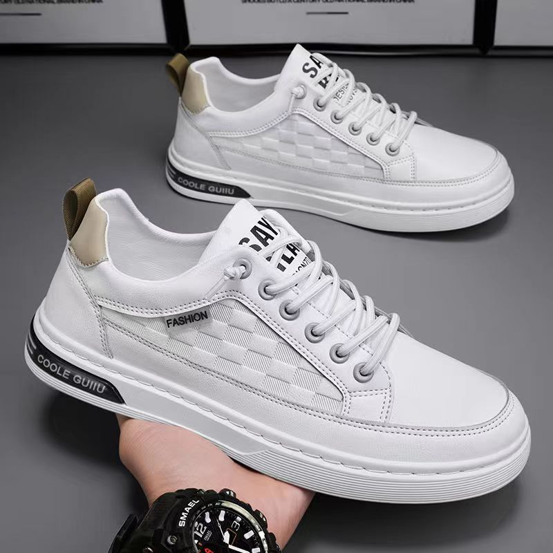 Atmungsaktive Herren Ledersneaker Für Freizeit Und Sport_voghion.com
