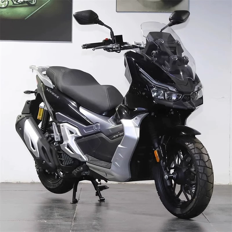 Новый скутер Qianjiang QJ Hong 150 ADV Dayang V Rui ADV150 мужской транспорт внедорожный мотоцикл на топливе