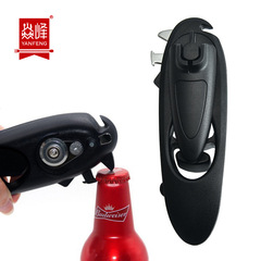 八合一開缶器多機能開缶器創意開瓶器簡易ステンレス開瓶器厨房瓶ドライバー