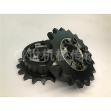 免键胀紧套链轮2分3分4分5分6分8分1寸1.5寸怡合达米思米LFSP40B