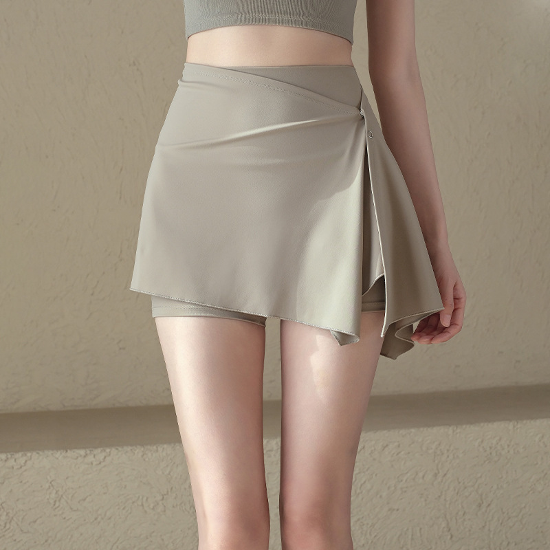 Sports Shorts Women's Summer New Running Sports Fitness Pants Pilates Tennis Badminton Yoga Culottes