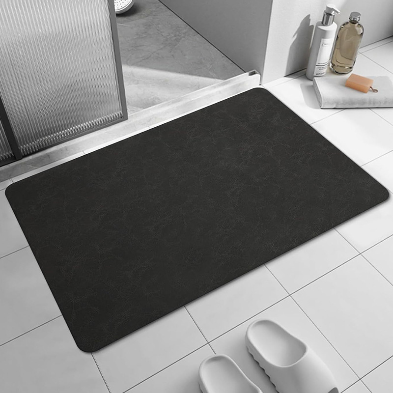 Diatom Mud Floor Mat Bathroom Toilet Door Absorbent Mat Non-Slip Household Toilet Foot Mat Carpet Home Sludge Resistance