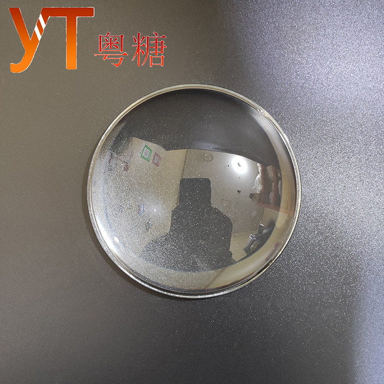 96光学平凸透镜 户外大功率路灯配件玻璃led透镜 聚光cob透镜