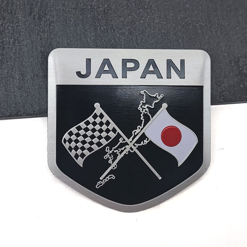 Car 3D Stereo Metal Car Stickers Motorcycle Fuel Tank Cap Eagle Logo Side Logo Rear Tail Decoration Stickers Body Stickers