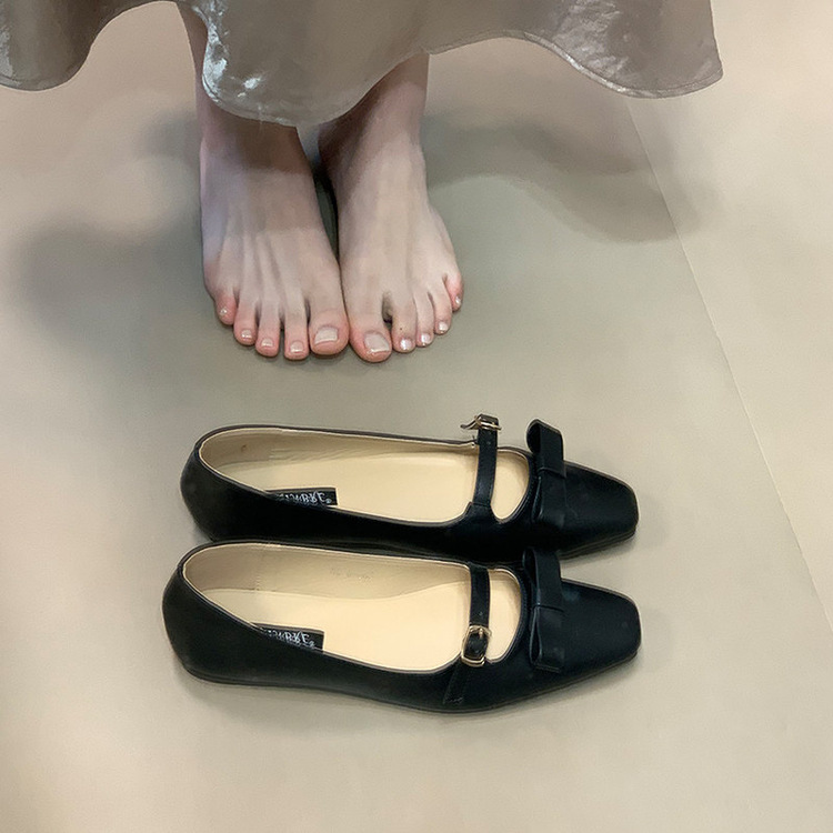Zapatos mary jane mujer plata elegantes estilo francés_voghion.com