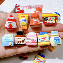 树脂配件批发diy手工材料鞋花扣水杯贴奶油胶贴片跨境瓶子草莓酱