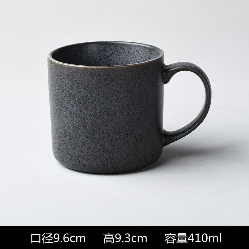 Taza de cerámica retro creativa de moda de estilo japonés taza de café simple taza de agua doméstica