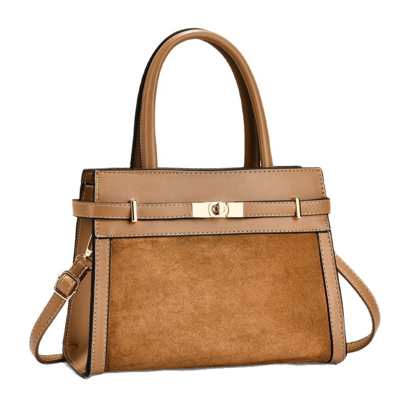 Bolso de moda atmósfera 2025 temperamento versátil bolso de hombro de mujer de moda casual bolso de trampolín transfronterizo