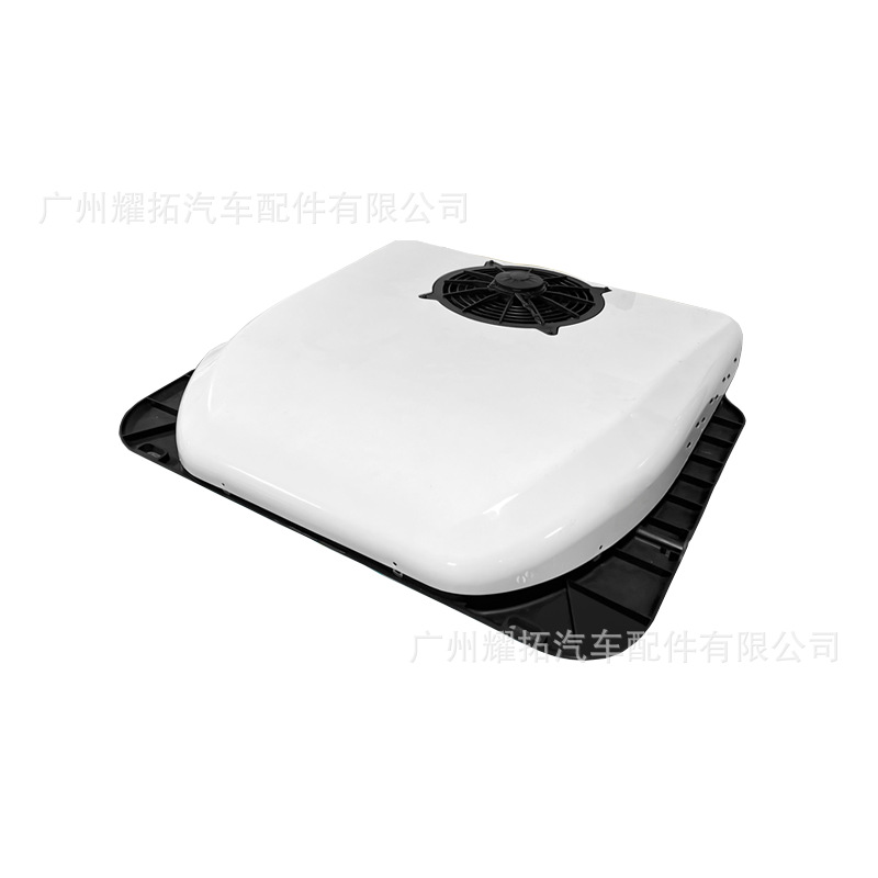 Foreign trade wholesale ultra-thin parking air conditioner 12V24V electric frequency conversion integrated room card dining car camping car air conditioner