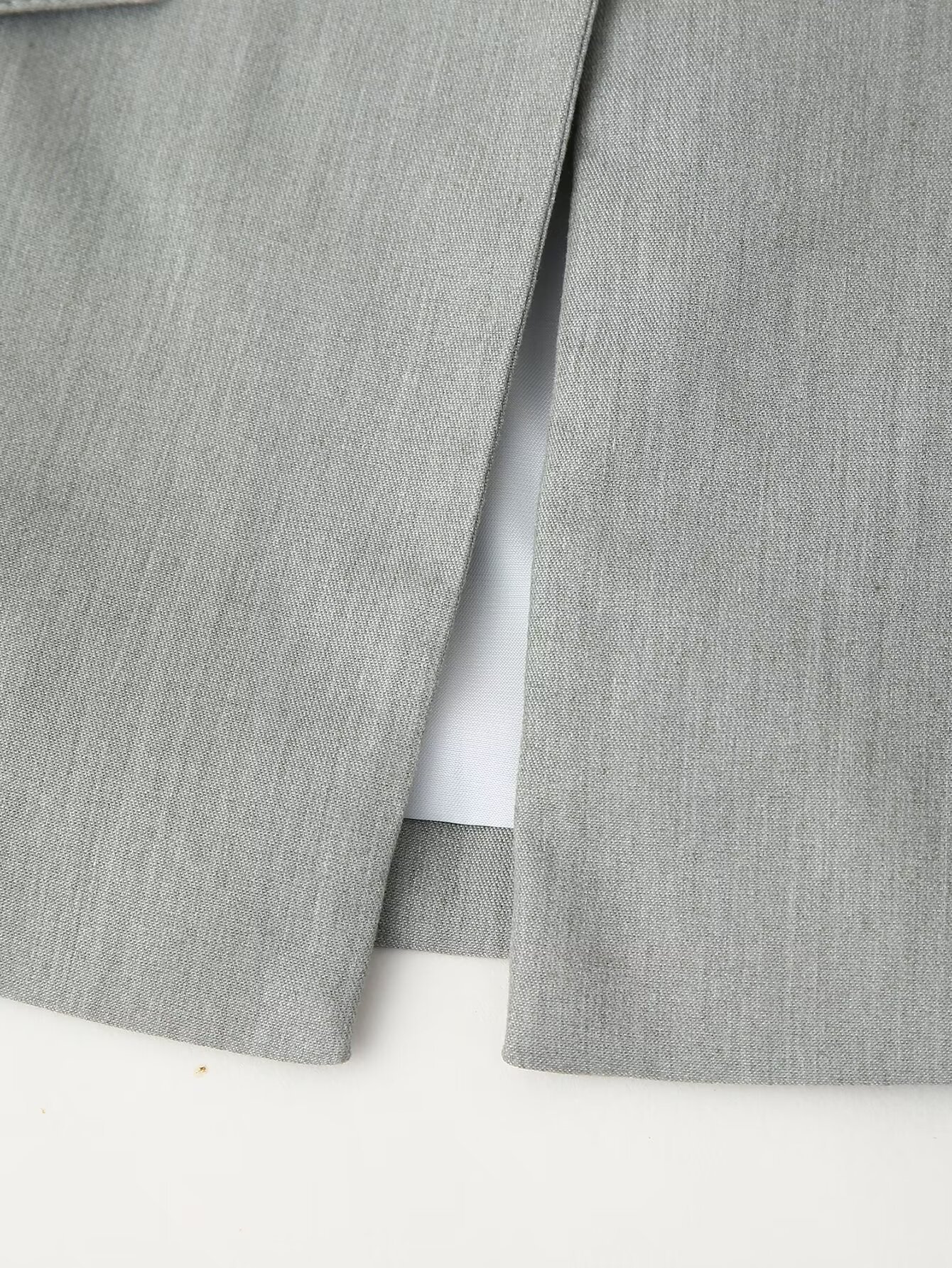 Îmbrăcăminte pentru femei 2024 toamna și iarna nouă jachetă cu curea decorativă costum mediu lung_voghion.com