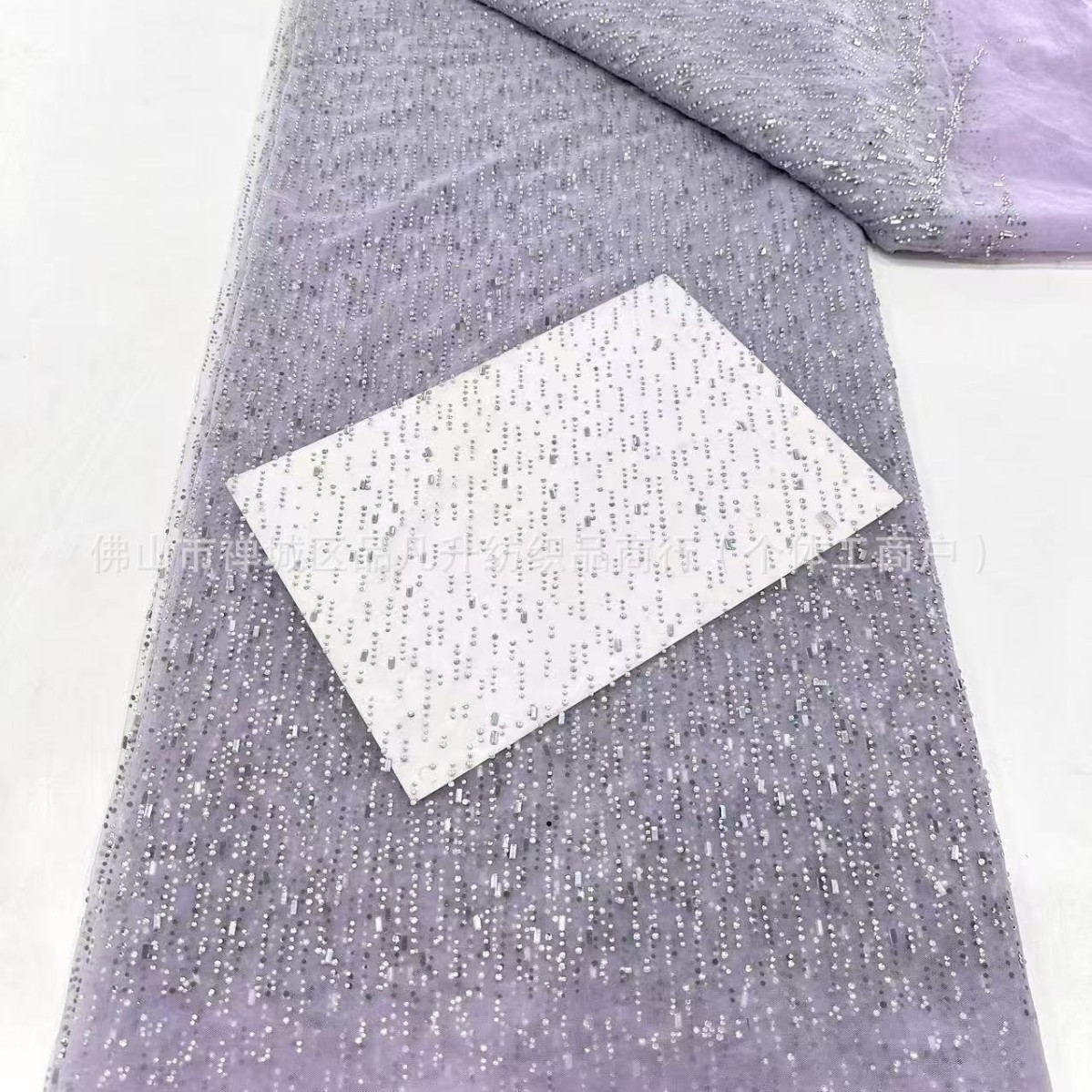 Tejido de diamante caliente tela de malla de diamante imitación tela de malla de diamante australiana ropa de moda de mujer ropa de moda bolsa accesorios tela