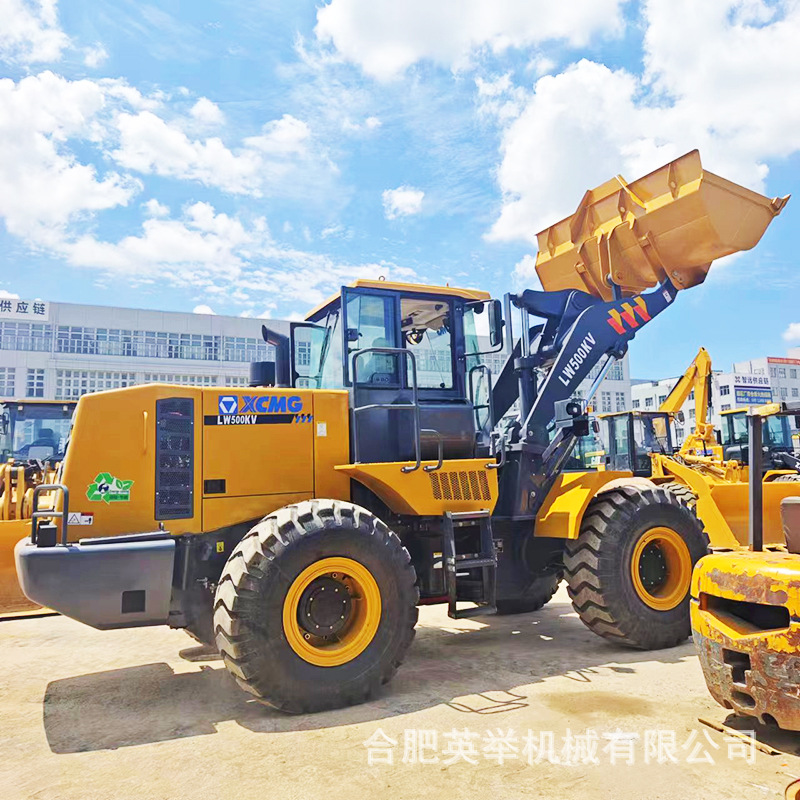 Exportación de comercio exterior XCMG LW500KV XG50GN XG500GV Cargadora de segunda mano 5 toneladas cargadora de pala