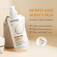 All-English body lotion 250ml BIOAOUA rice moisturizing hydrating cream cross-border foreign trade wholesale