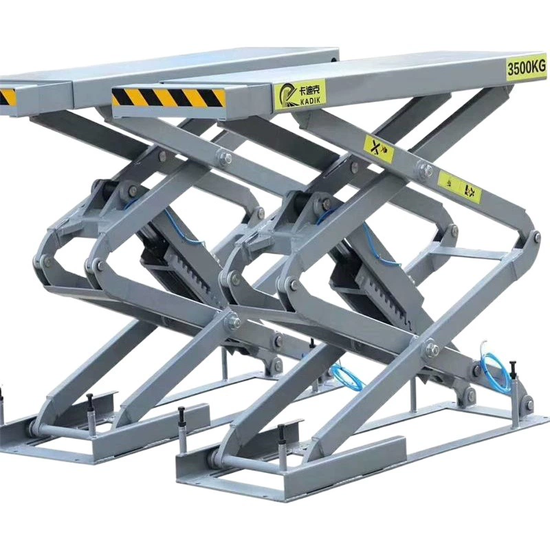 Маленькие ножницы подъемник автомобиля специальный подъемник ультра-тонкий маленький ножницы подъемник автомобиля ремонт платформы